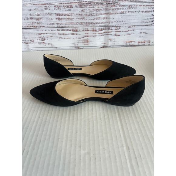 Nine West Starship D'Orsay ballet flats Black Size 6M - Picture 4 of 10